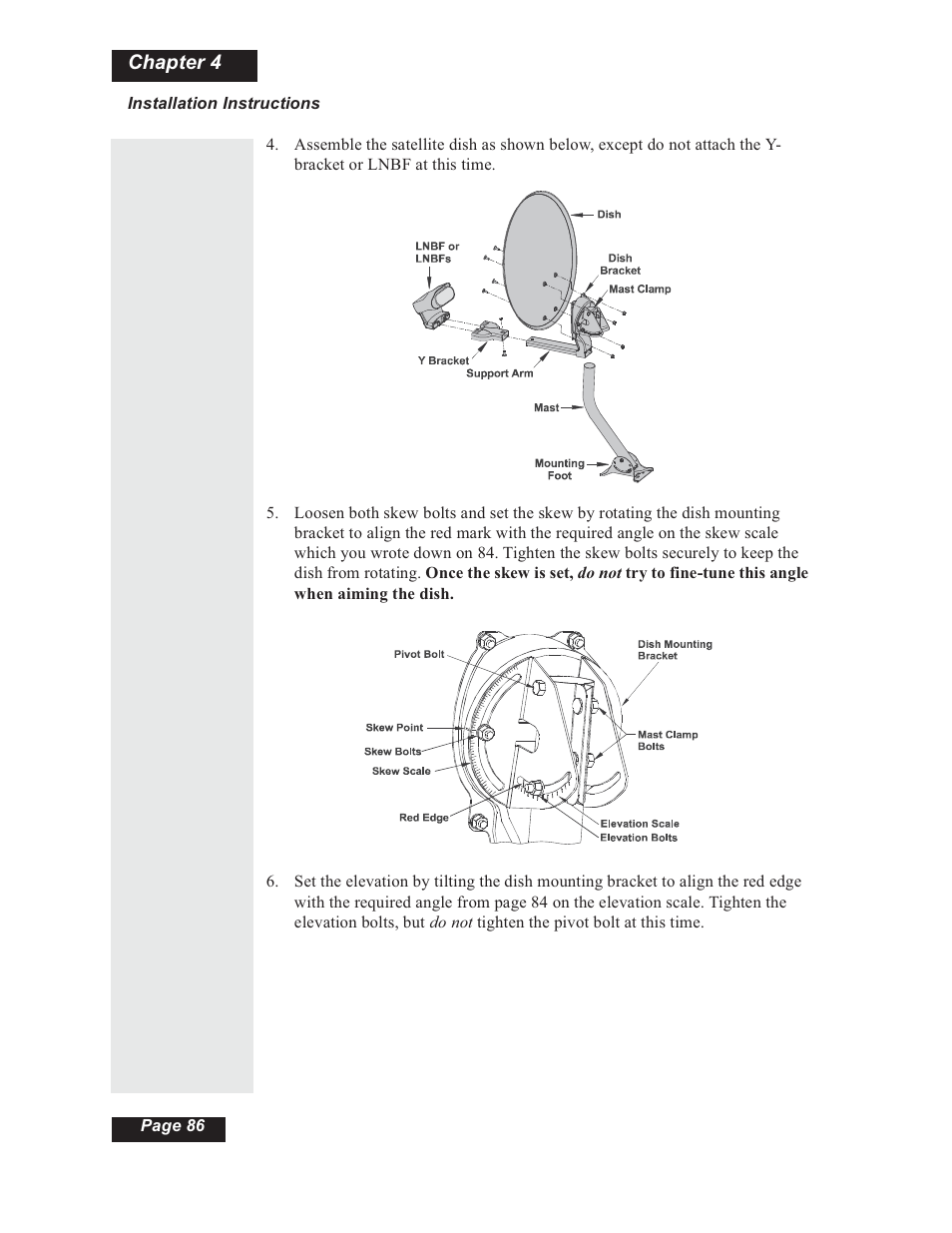 Chapter 4 | Dish Network 112182 User Manual | Page 92 / 148