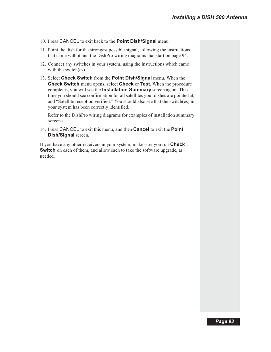 Dish Network 112182 User Manual | Page 99 / 148