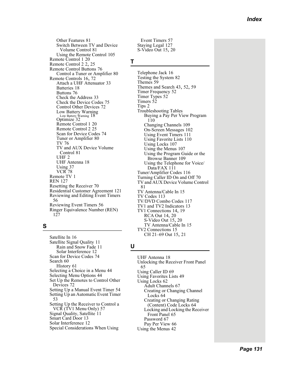 Dish Network Solo 351 User Manual | Page 136 / 138