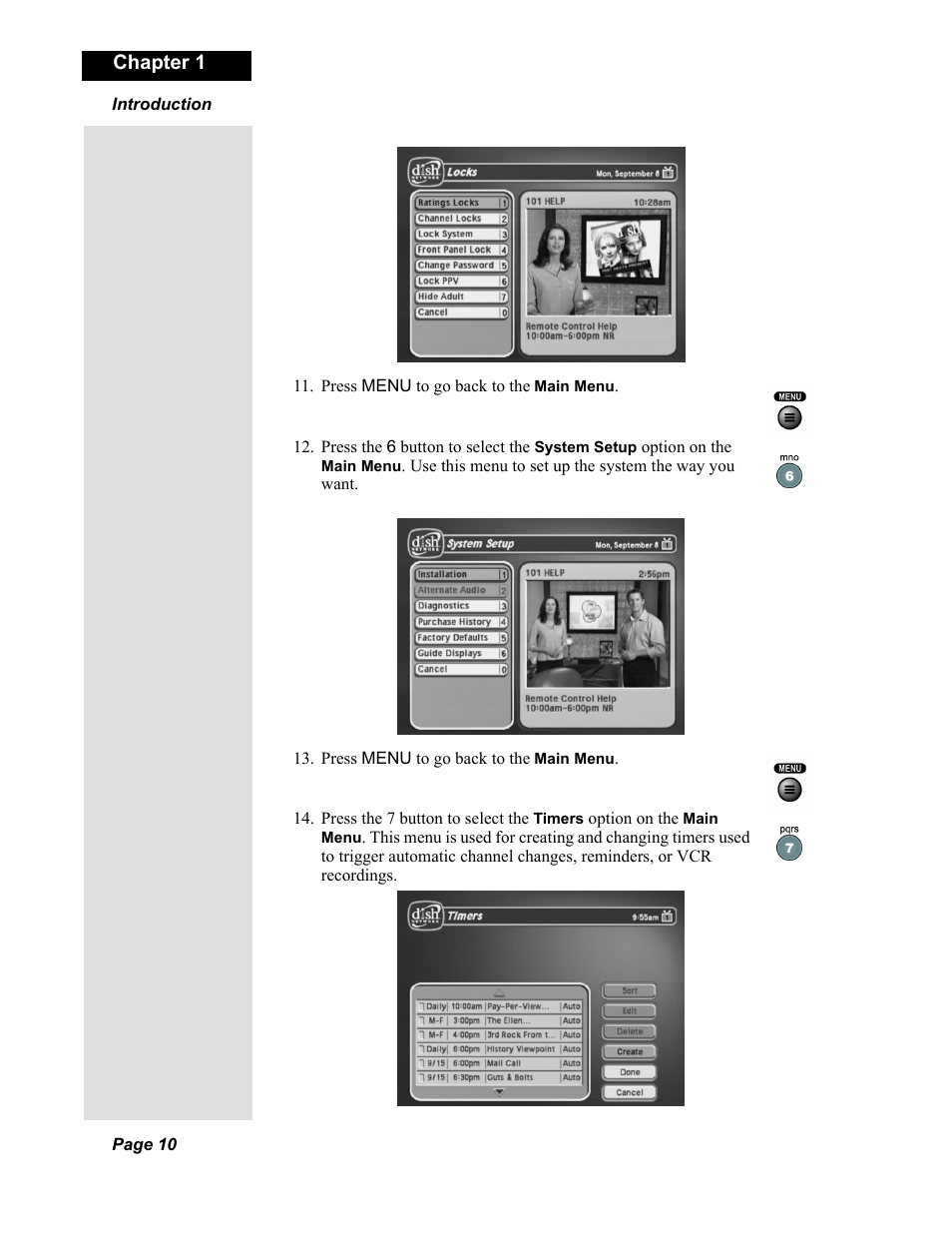 Chapter 1 | Dish Network Solo 351 User Manual | Page 15 / 138
