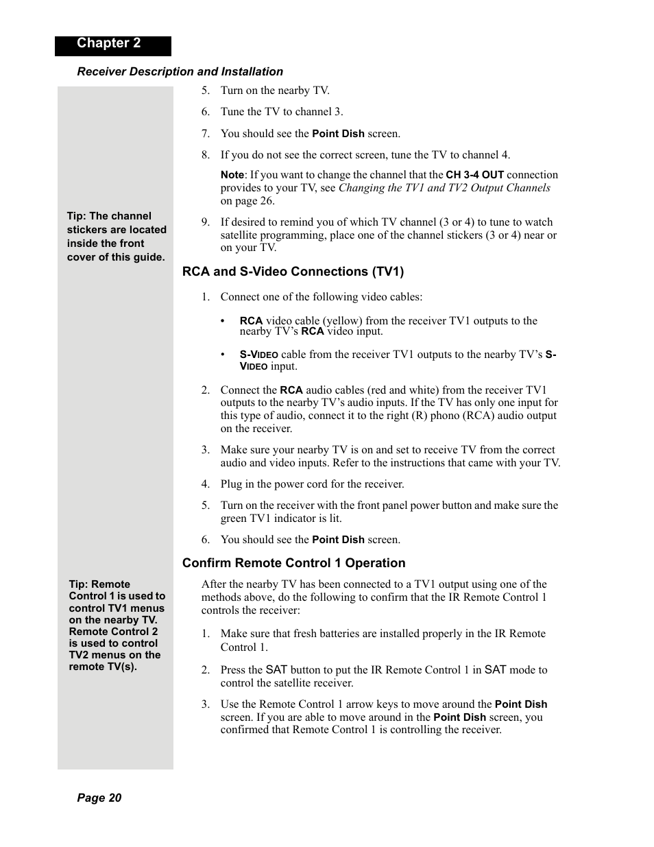 Chapter 2 | Dish Network Solo 351 User Manual | Page 25 / 138