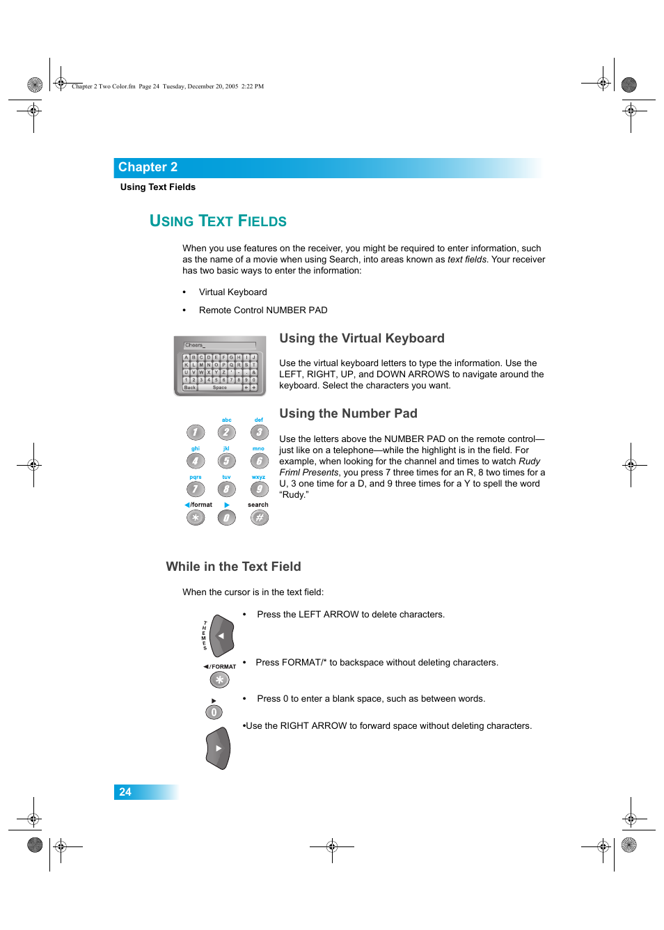 Sing, Ields | Dish Network DuoDVR ViP 622 User Manual | Page 31 / 154