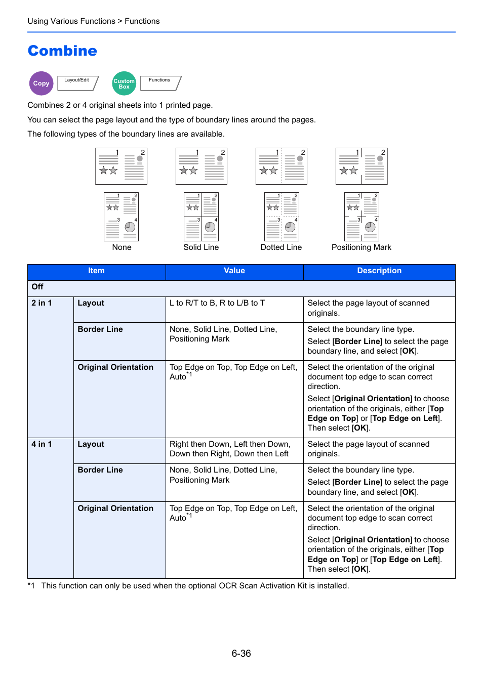 Combine, Combine -36 | Kyocera Taskalfa 3511i User Manual | Page 300 / 610