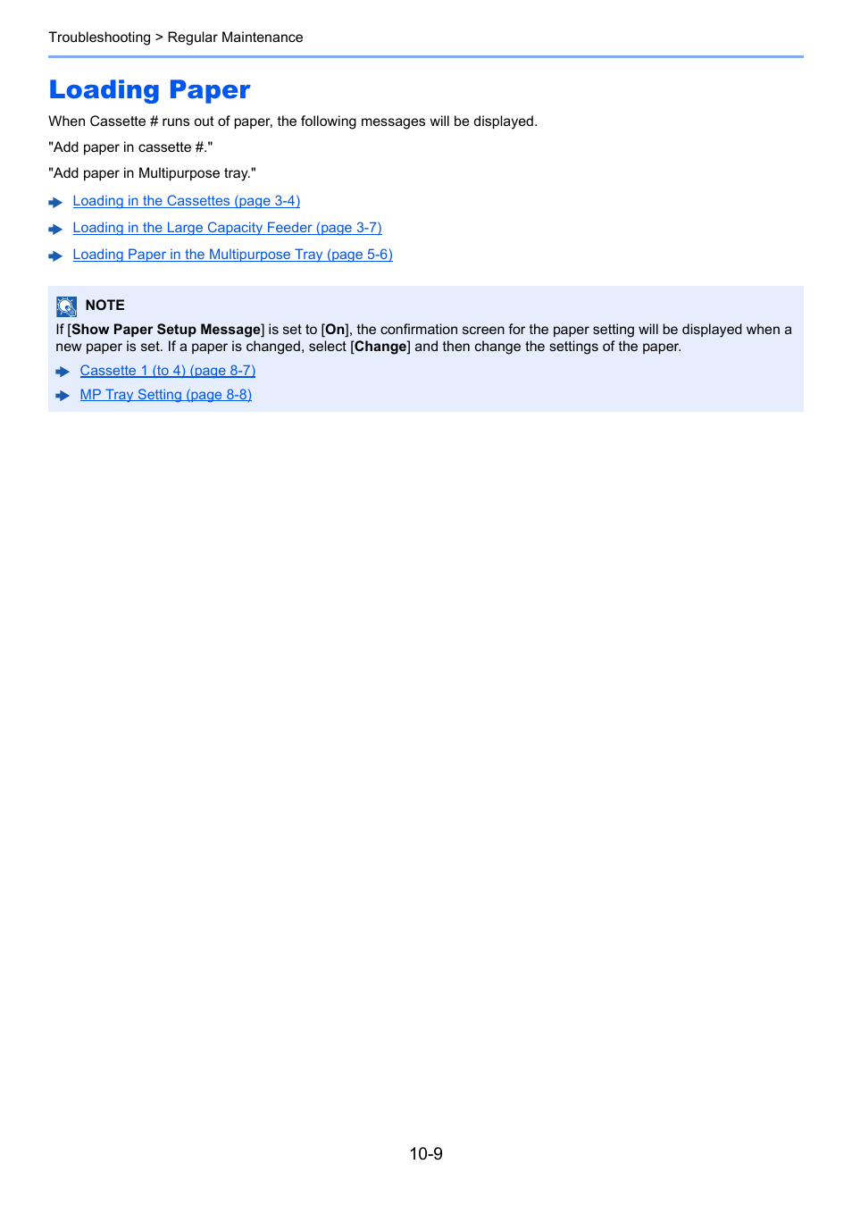 Loading paper, Loading paper -9 | Kyocera Taskalfa 3511i User Manual | Page 490 / 610