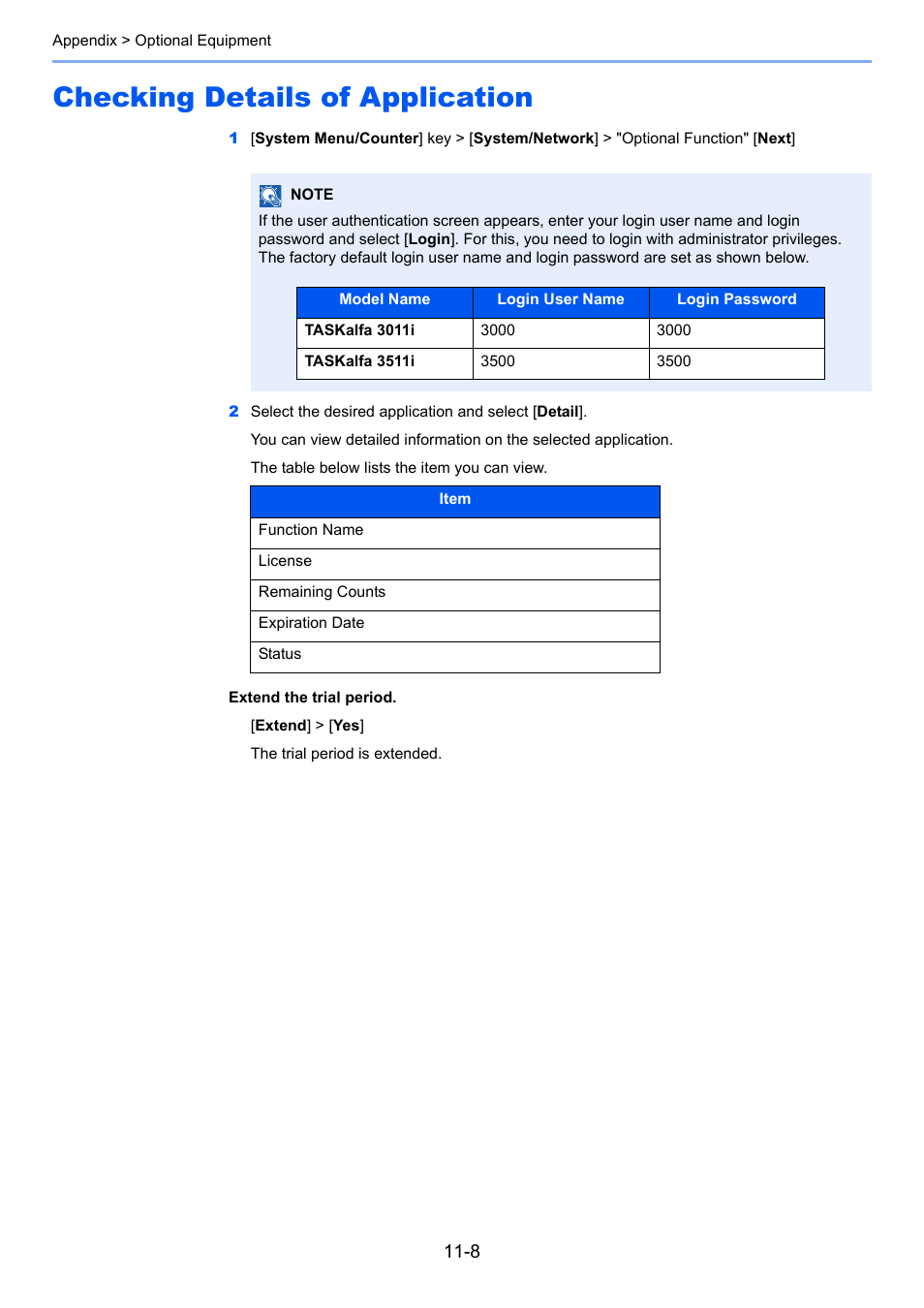 Checking details of application, Checking details of application -8 | Kyocera Taskalfa 3511i User Manual | Page 574 / 610