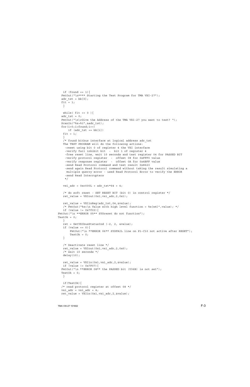 KEPCO TMA VXI-27 User Manual | Page 74 / 79