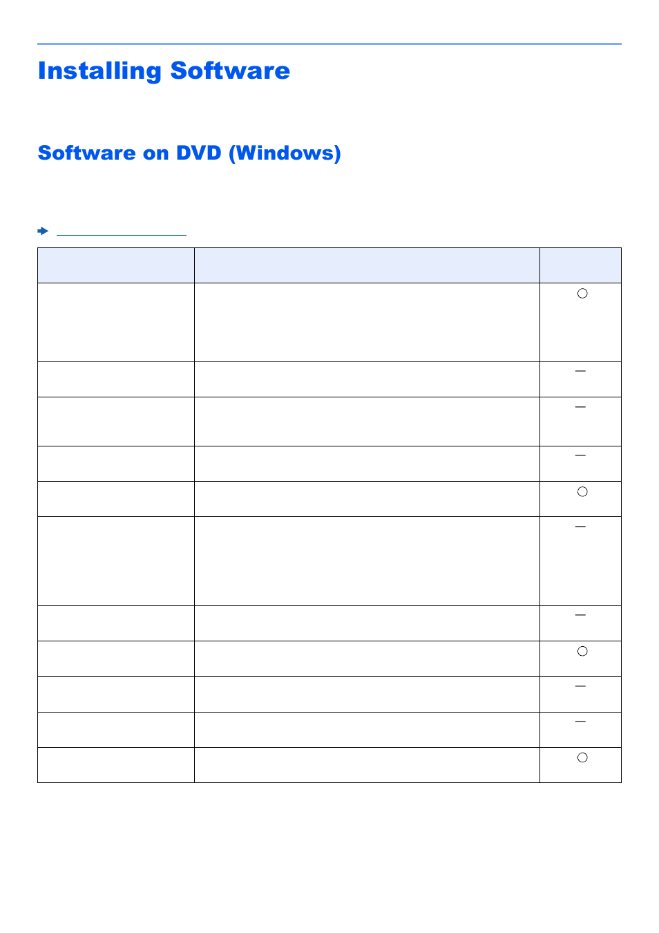Installing software, Software on dvd (windows), Installing software -45 | Software on dvd (windows) -45 | Kyocera TASKalfa 2552ci User Manual | Page 112 / 682