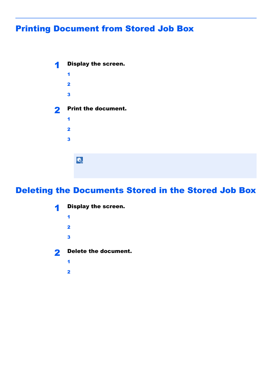Printing document from stored job box | Kyocera TASKalfa 2552ci User Manual | Page 202 / 682