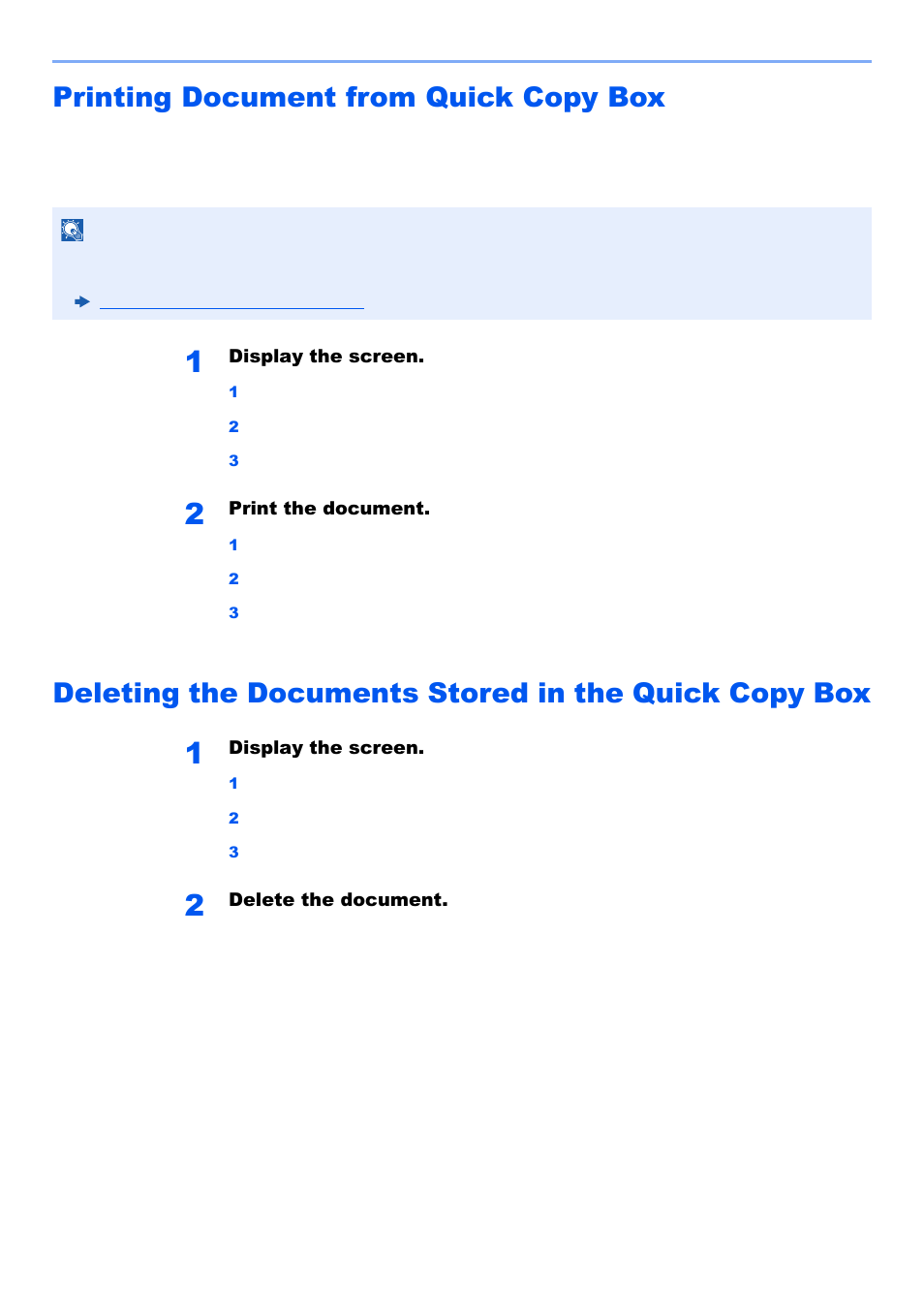 Printing document from quick copy box | Kyocera TASKalfa 2552ci User Manual | Page 203 / 682
