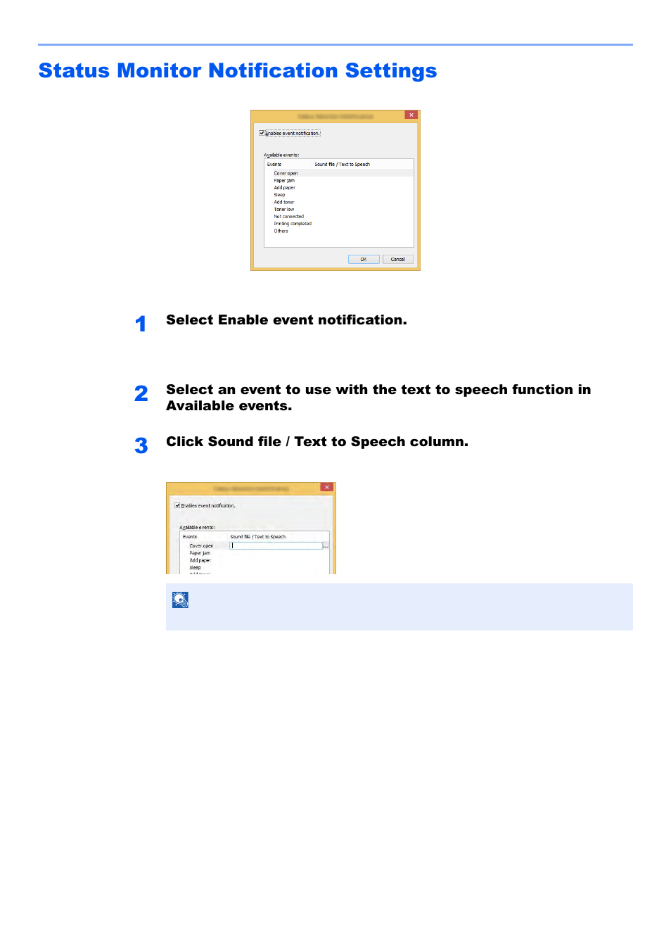 Status monitor notification settings, Status monitor notification settings -26 | Kyocera TASKalfa 2552ci User Manual | Page 208 / 682