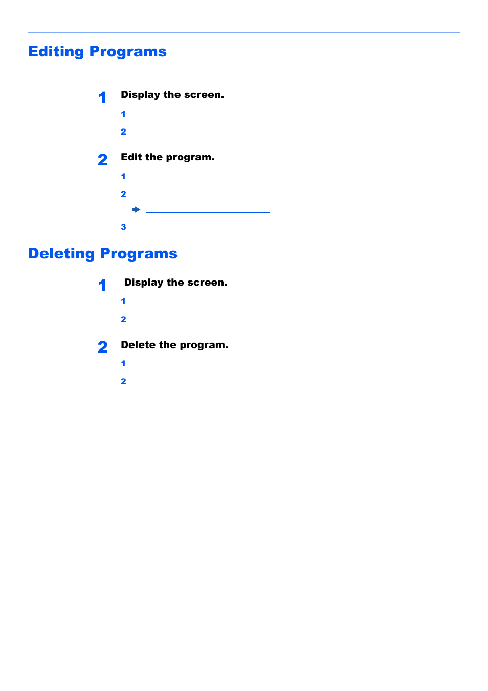Editing programs, Deleting programs, Editing programs -12 deleting programs -12 | Kyocera TASKalfa 2552ci User Manual | Page 220 / 682