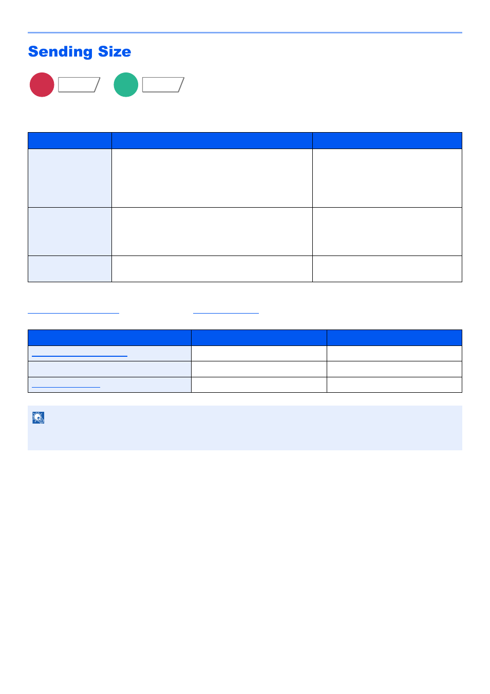 Sending size, Sending size -76, Select size of image to be sent | Kyocera TASKalfa 2552ci User Manual | Page 356 / 682