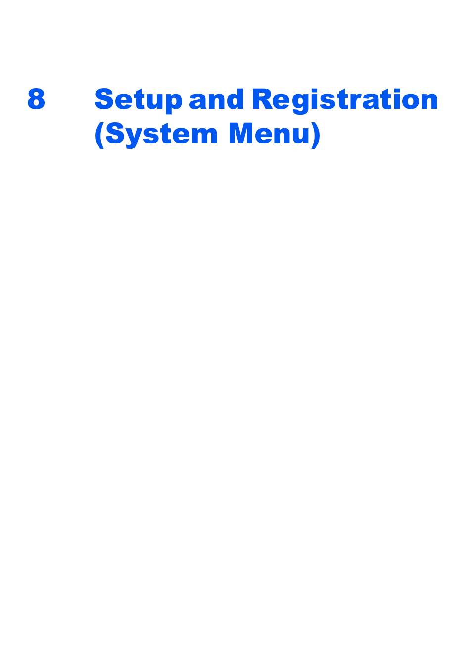 8 setup and registration (system menu), Setup and registration (system menu) -1, Setup and registration (system menu) | 8setup and registration (system menu) | Kyocera TASKalfa 2552ci User Manual | Page 380 / 682