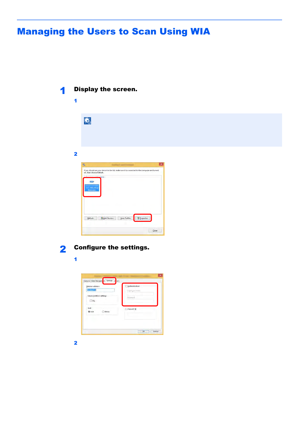 Managing the users to scan using wia, Managing the users to scan using wia -17 | Kyocera TASKalfa 2552ci User Manual | Page 472 / 682