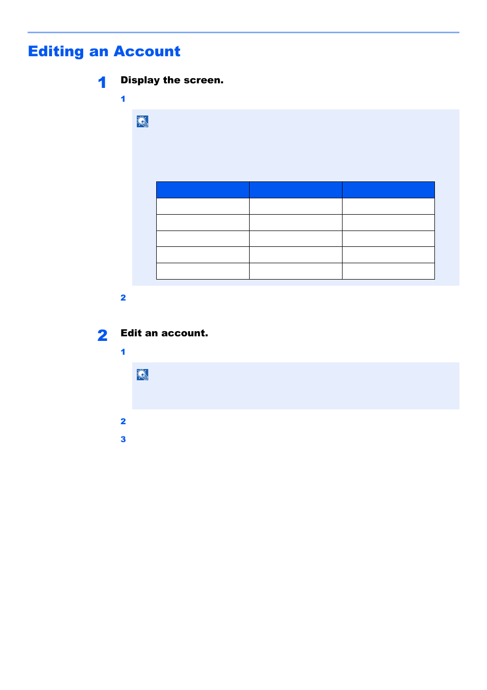 Editing an account, Editing an account -40 | Kyocera TASKalfa 2552ci User Manual | Page 495 / 682