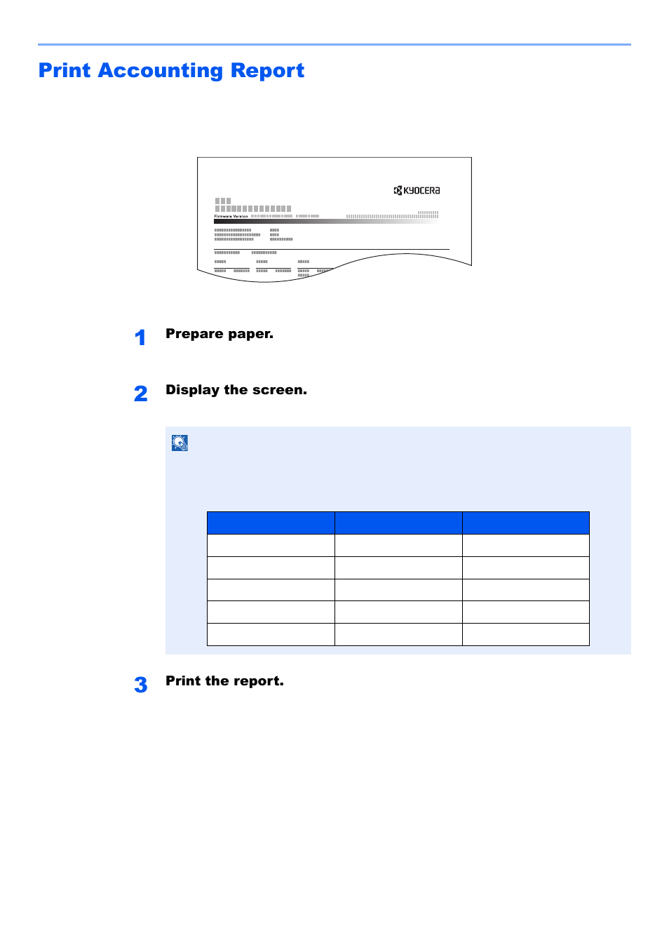 Print accounting report, Print accounting report -51 | Kyocera TASKalfa 2552ci User Manual | Page 506 / 682