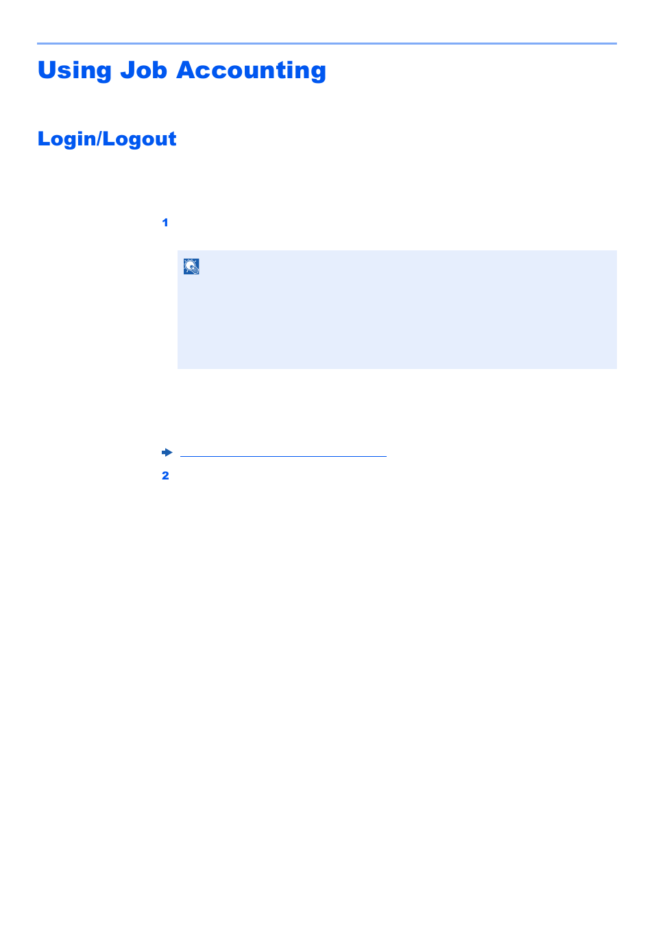Using job accounting, Login/logout, Using job accounting -52 | Login/logout -52 | Kyocera TASKalfa 2552ci User Manual | Page 507 / 682