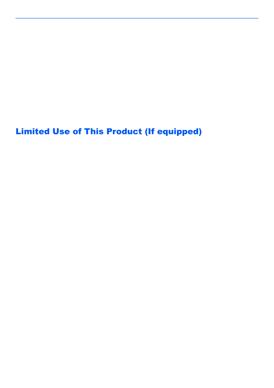 Limited use of this product (if equipped), Limited use of this product (if equipped) -11 | Kyocera TASKalfa 2552ci User Manual | Page 60 / 682