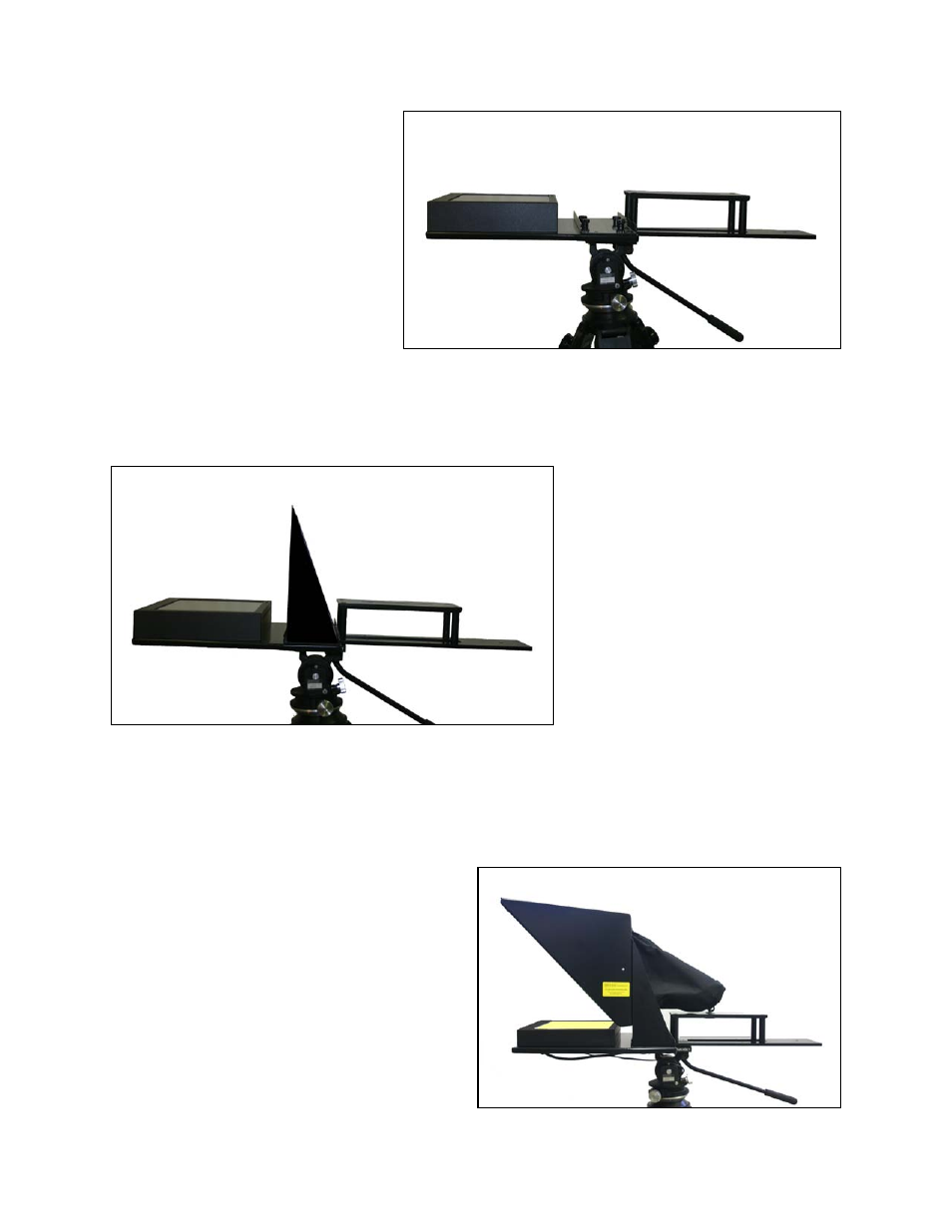 Step #2, Step #3, Step #4 | Mirror Image Teleprompters SF-160 User Manual | Page 3 / 6