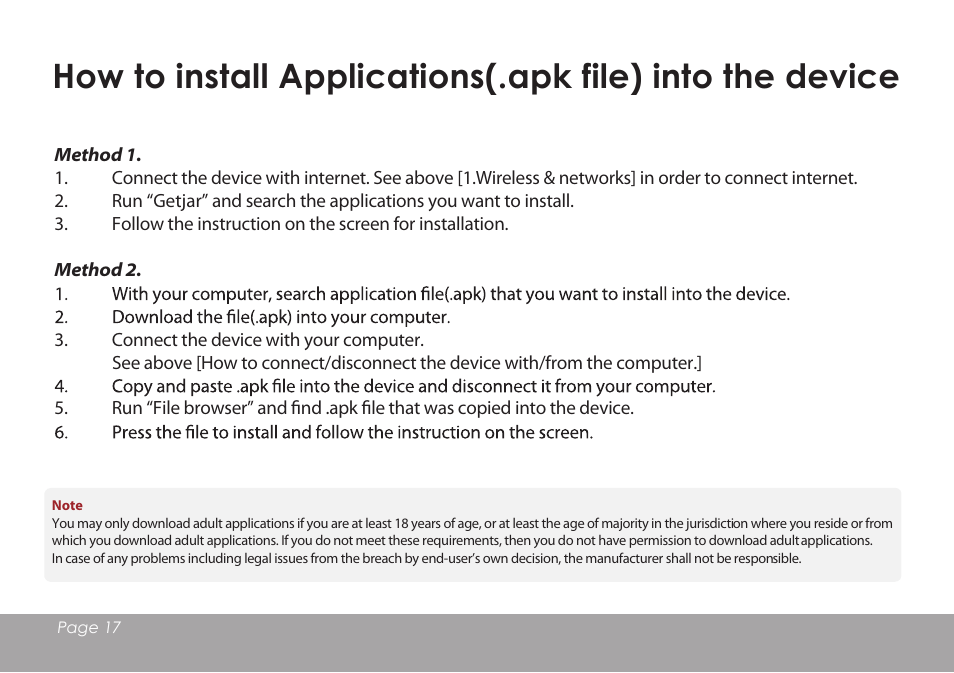 Mpman MPDC88 BT IPS User Manual | Page 18 / 24