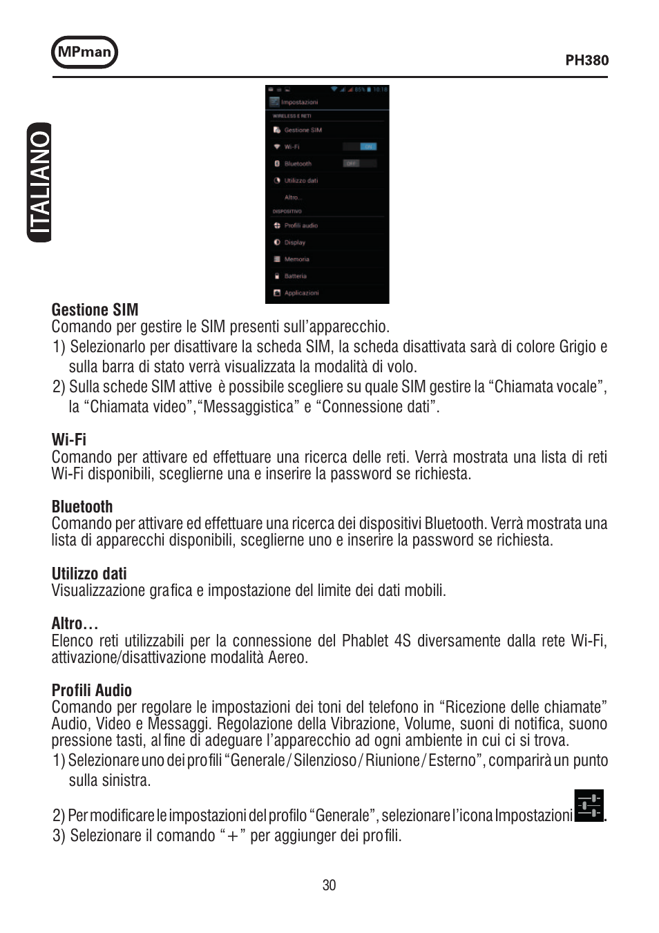 Mpman PH380 User Manual | Page 30 / 108