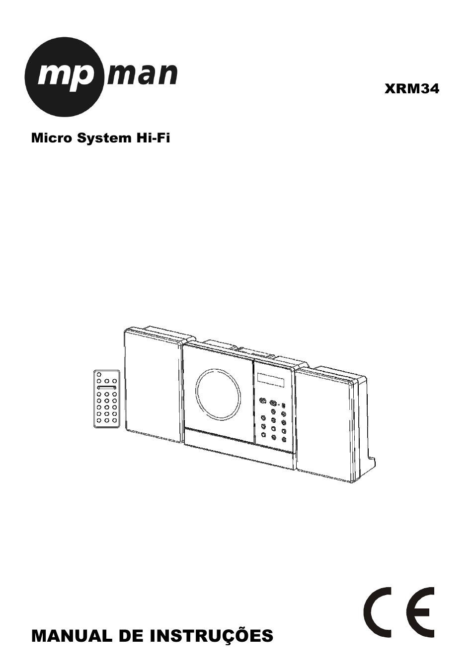 Manual de instruções, Micro system hi-fi, Xrm34 | Mpman XRM34 User Manual | Page 42 / 50