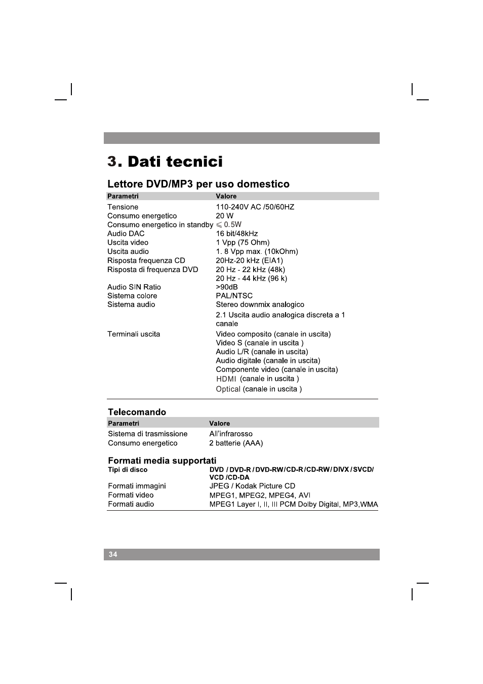 页面 36 | Mpman XVD360 HDMI User Manual | Page 36 / 44