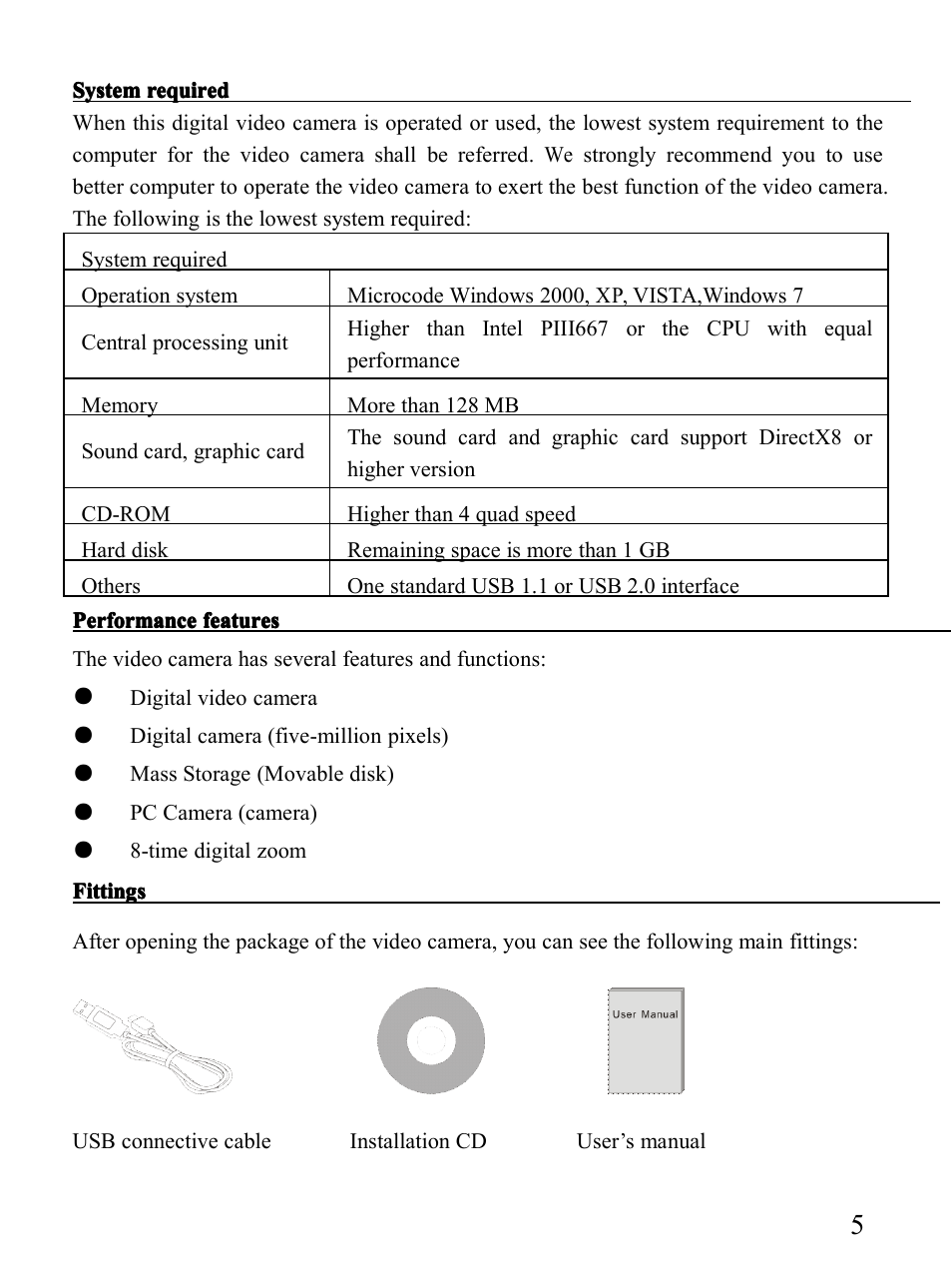 Mpman PC25HD User Manual | Page 5 / 28