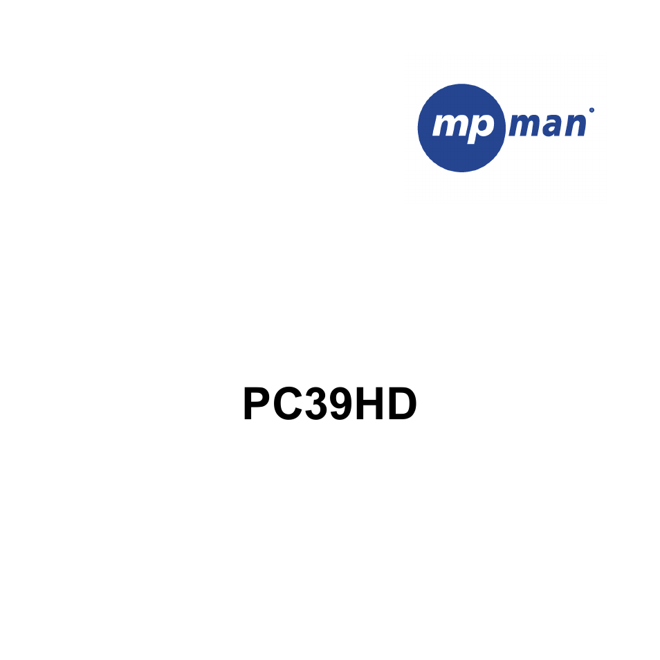 Mpman PC39HD User Manual | 216 pages