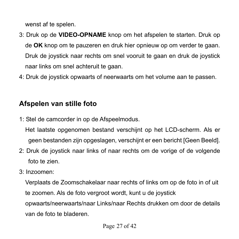 Afspelen van stille foto | Mpman PC39HD User Manual | Page 201 / 216