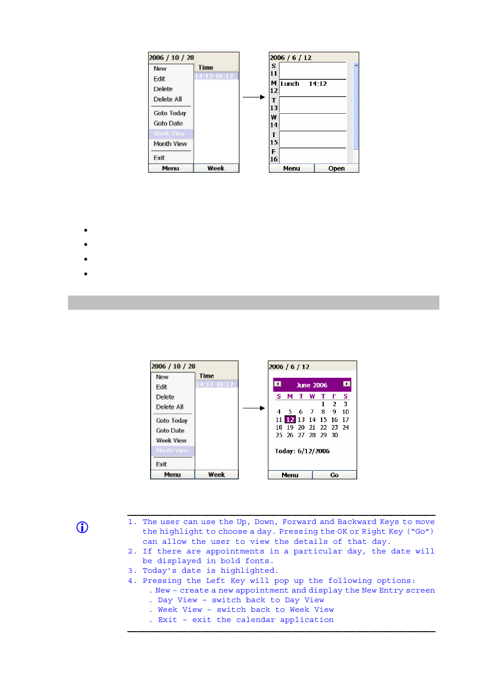 Month view, Synchronization | PLANET VIP-191 User Manual | Page 107 / 130