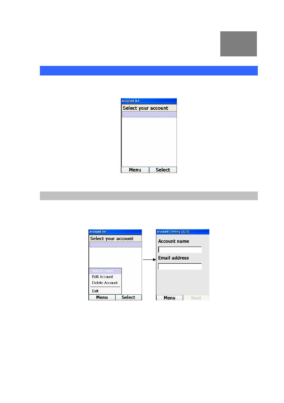 Chapter 12, Email, Email account settings | Chapter 12 email | PLANET VIP-191 User Manual | Page 69 / 130