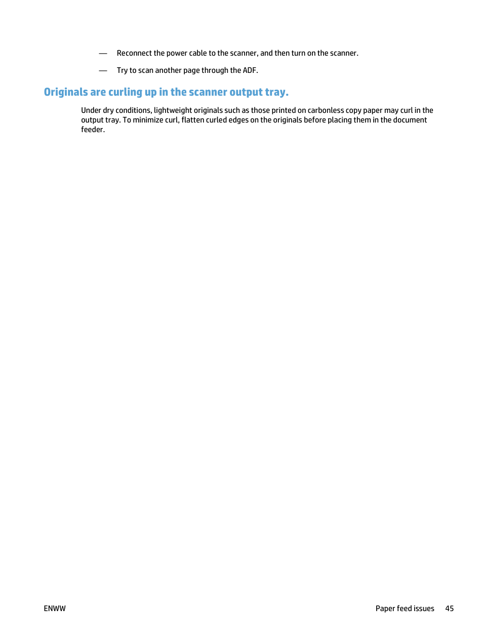 HP ScanJet Pro 4500 fn1 User Manual | Page 53 / 64