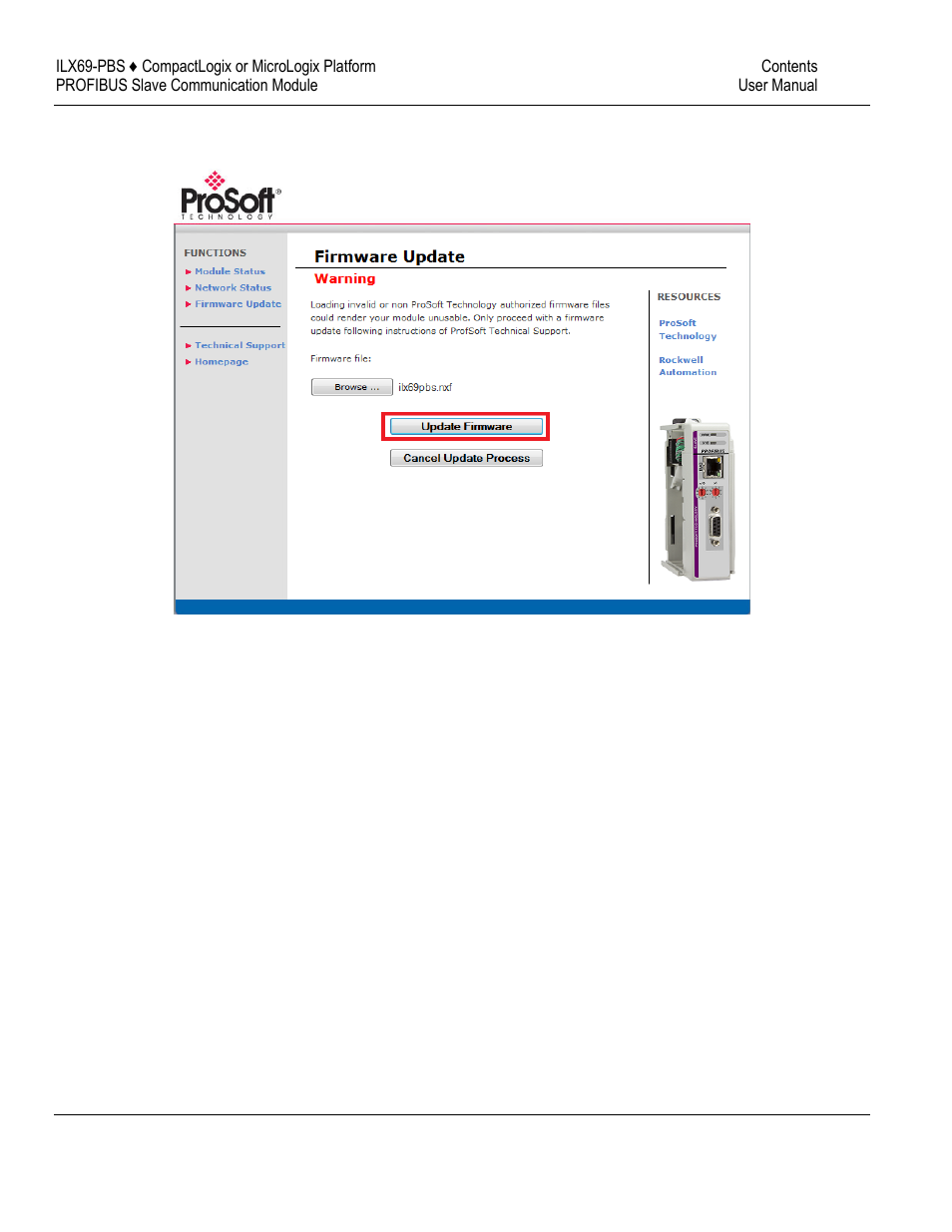 ProSoft Technology ILX69-PBS User Manual | Page 79 / 102
