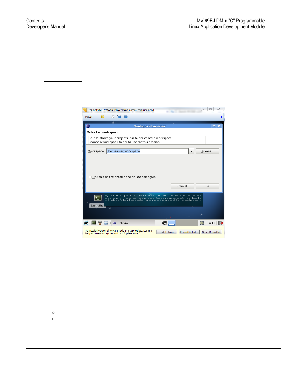 Starting eclipse | ProSoft Technology MVI69E-LDM User Manual | Page 34 / 130