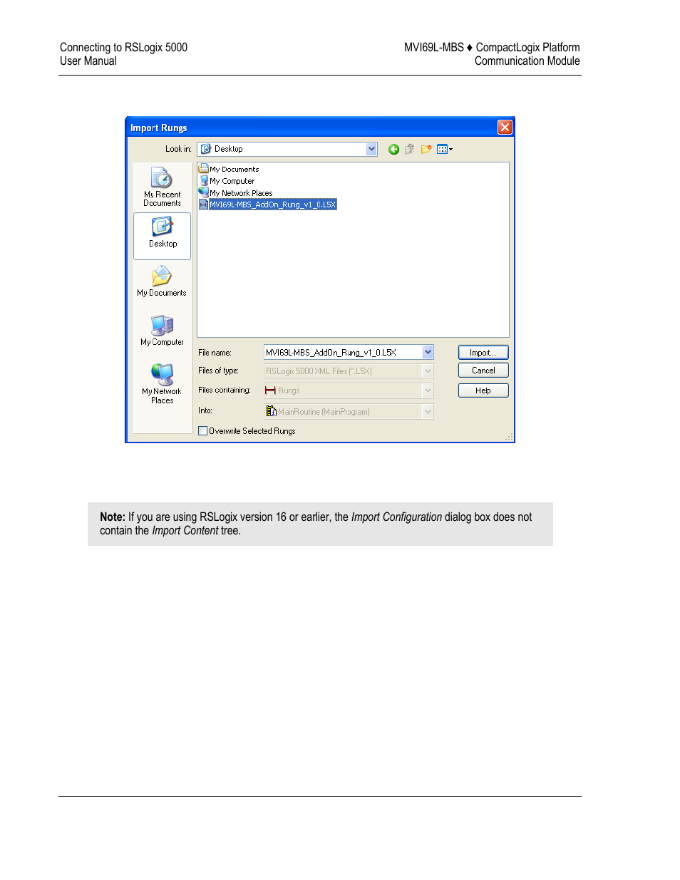ProSoft Technology MVI69L-MBS User Manual | Page 36 / 154