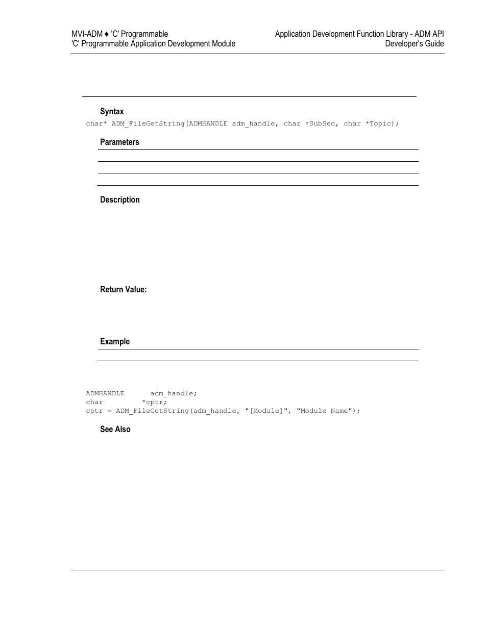 Adm api flash functions | ProSoft Technology MVI69-ADM User Manual | Page 177 / 342