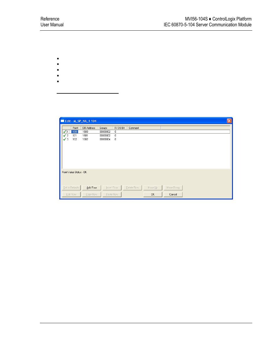 ProSoft Technology MVI56-104S User Manual | Page 109 / 188