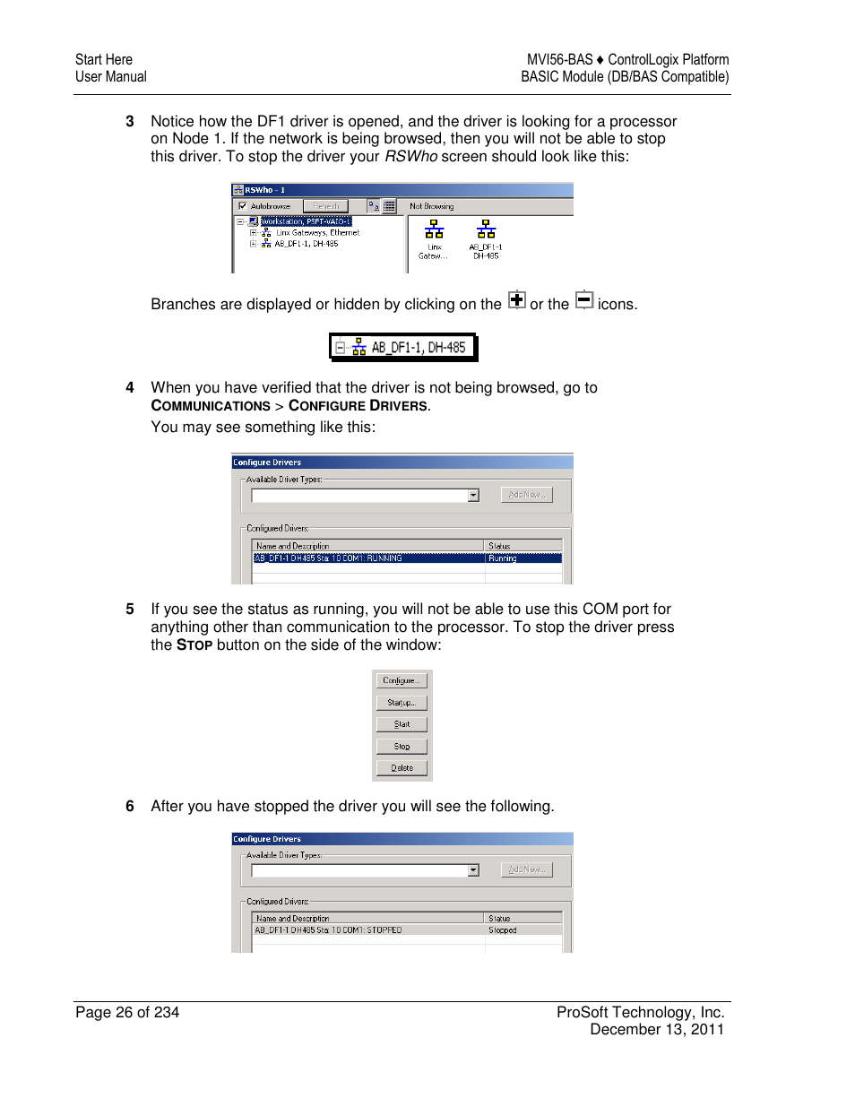 ProSoft Technology MVI56-BAS User Manual | Page 26 / 234