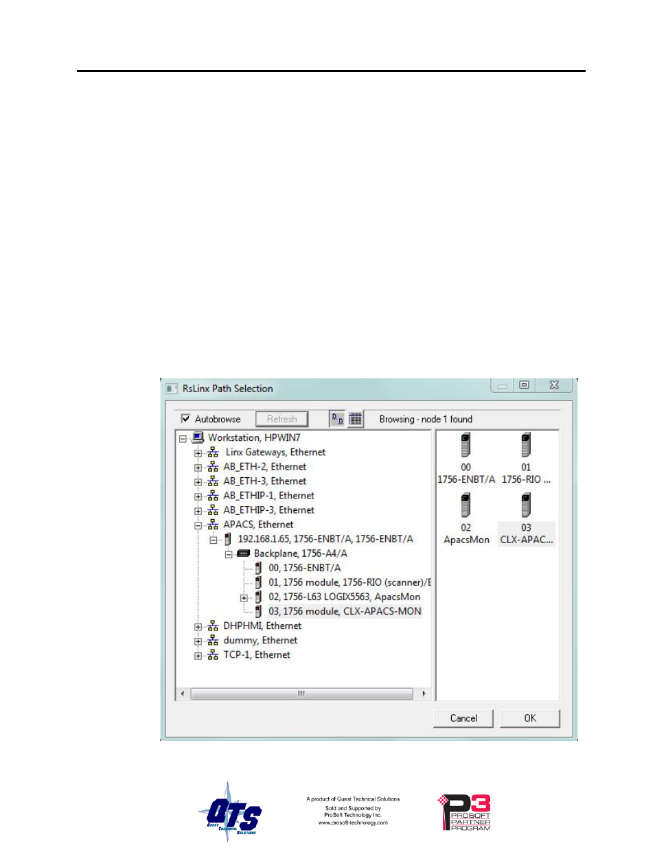 Saving a configuration file, Uploading and downloading configurations | ProSoft Technology CLX-APACS User Manual | Page 27 / 53