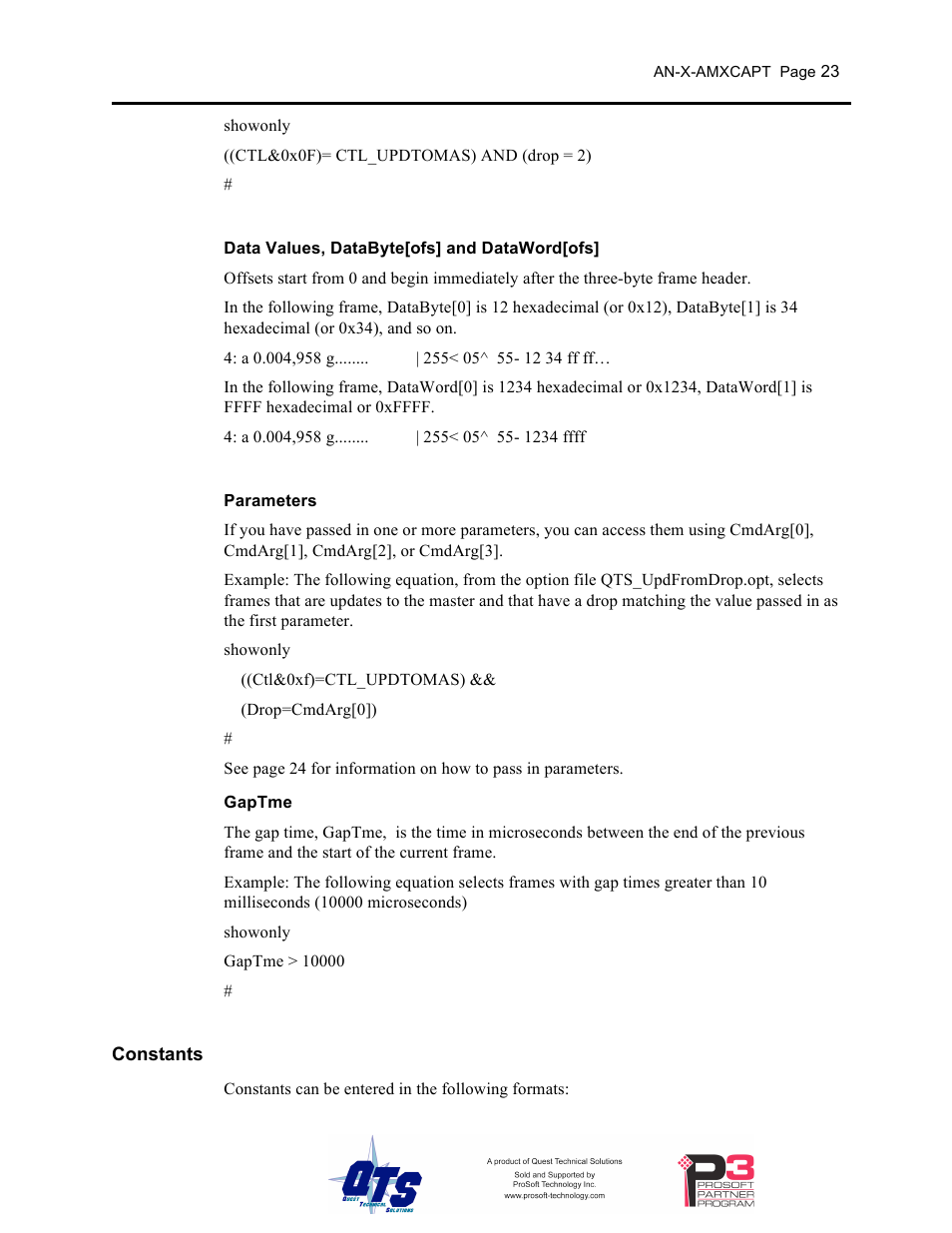 ProSoft Technology AN-X-AMX User Manual | Page 27 / 50