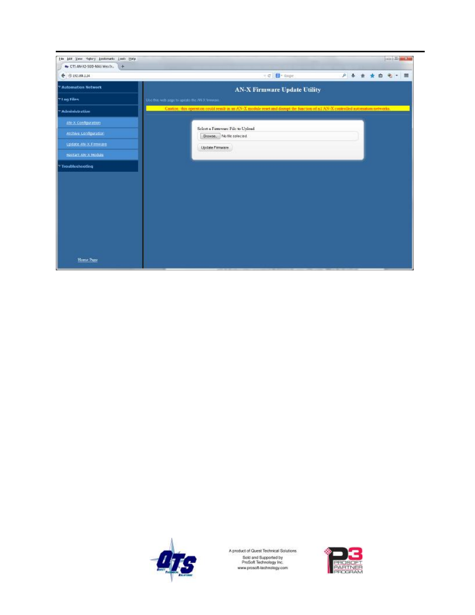 ProSoft Technology AN-X2-SQD User Manual | Page 43 / 51