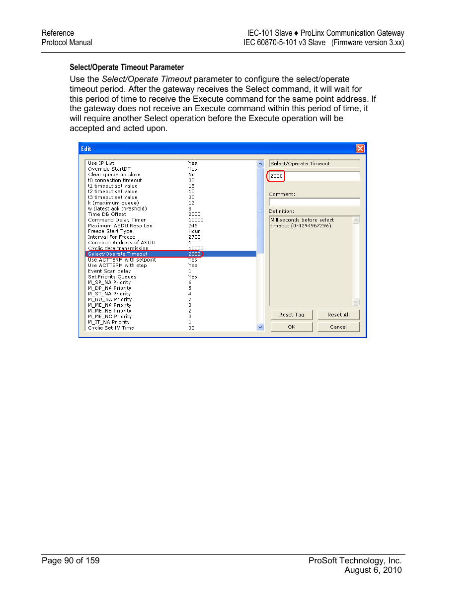 ProSoft Technology 5201-MNET-101S User Manual | Page 90 / 159