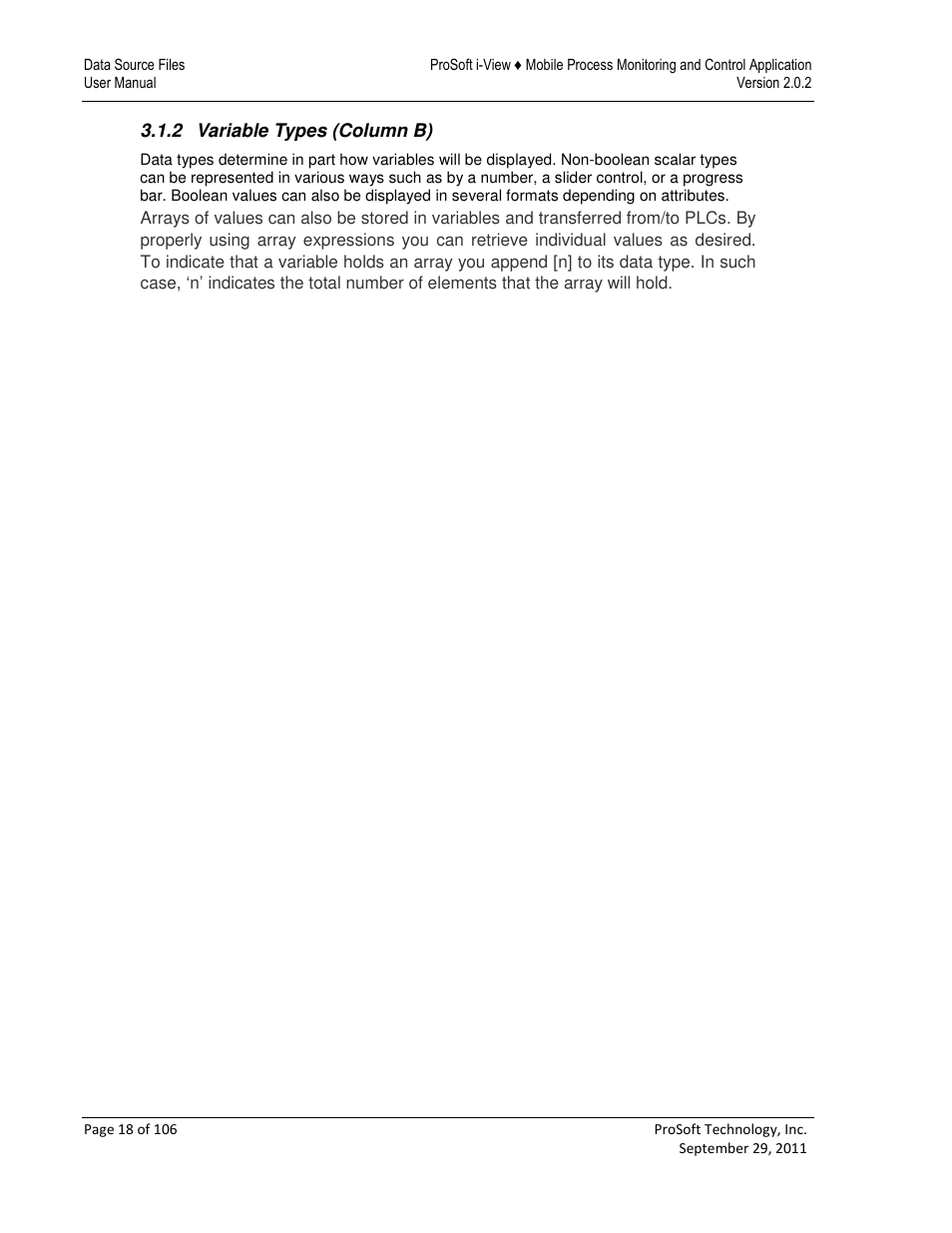 ProSoft Technology ProSoft i-View User Manual | Page 18 / 106