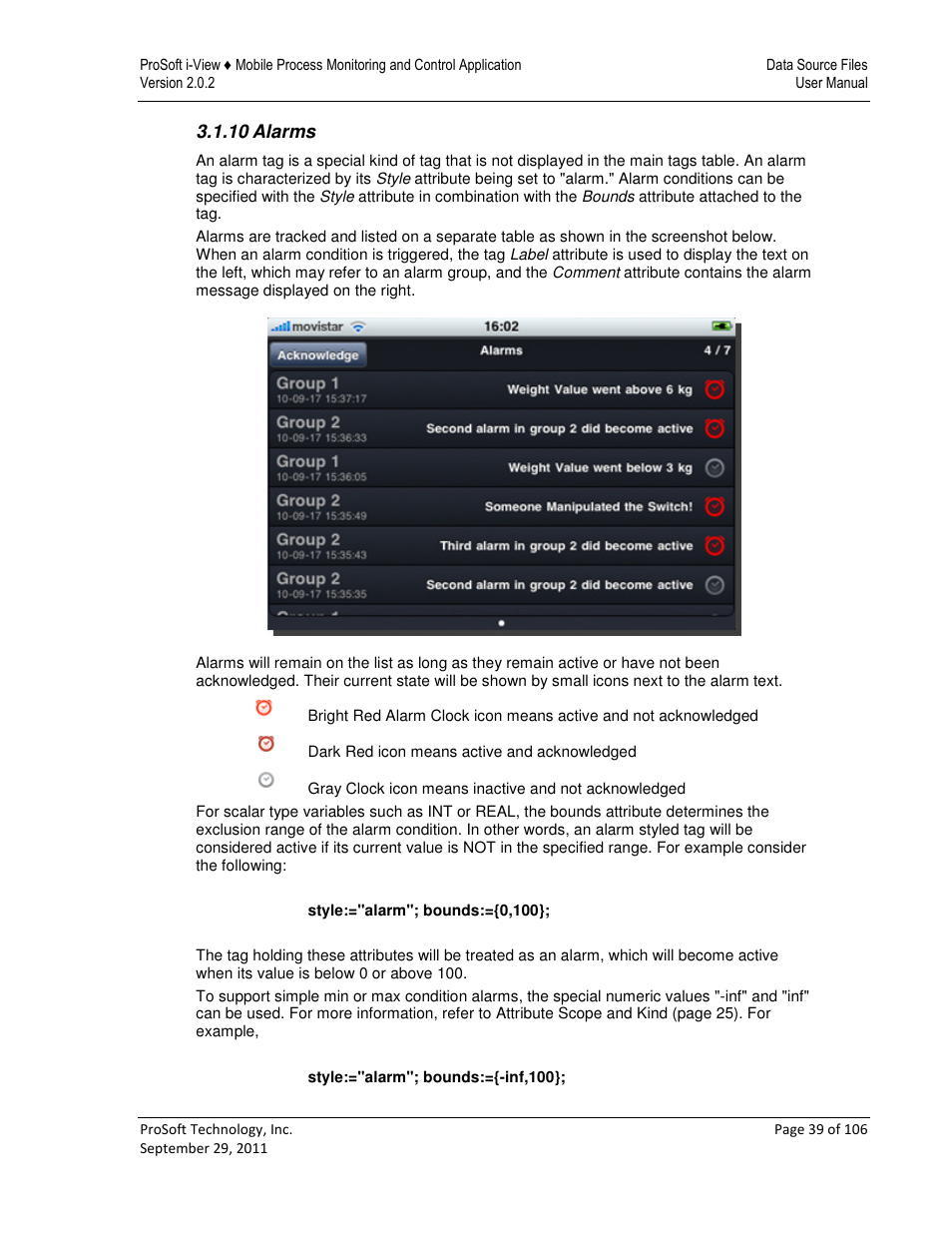 ProSoft Technology ProSoft i-View User Manual | Page 39 / 106