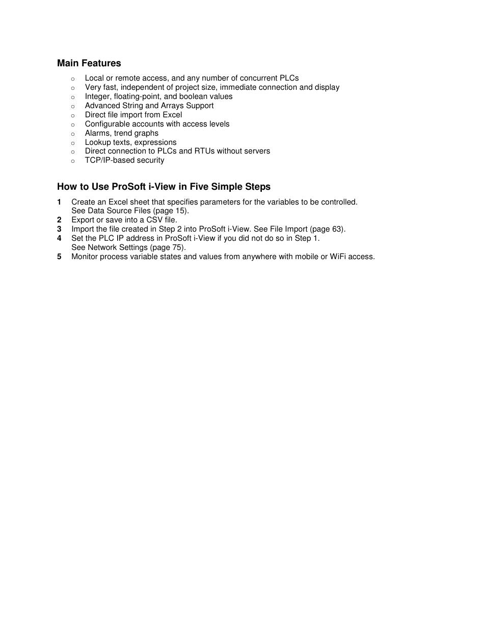 ProSoft Technology ProSoft i-View User Manual | Page 4 / 106