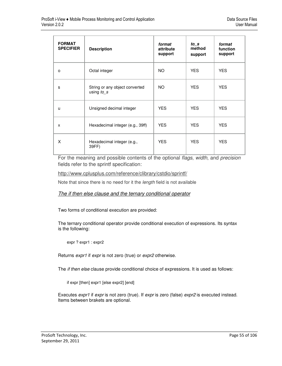 ProSoft Technology ProSoft i-View User Manual | Page 55 / 106