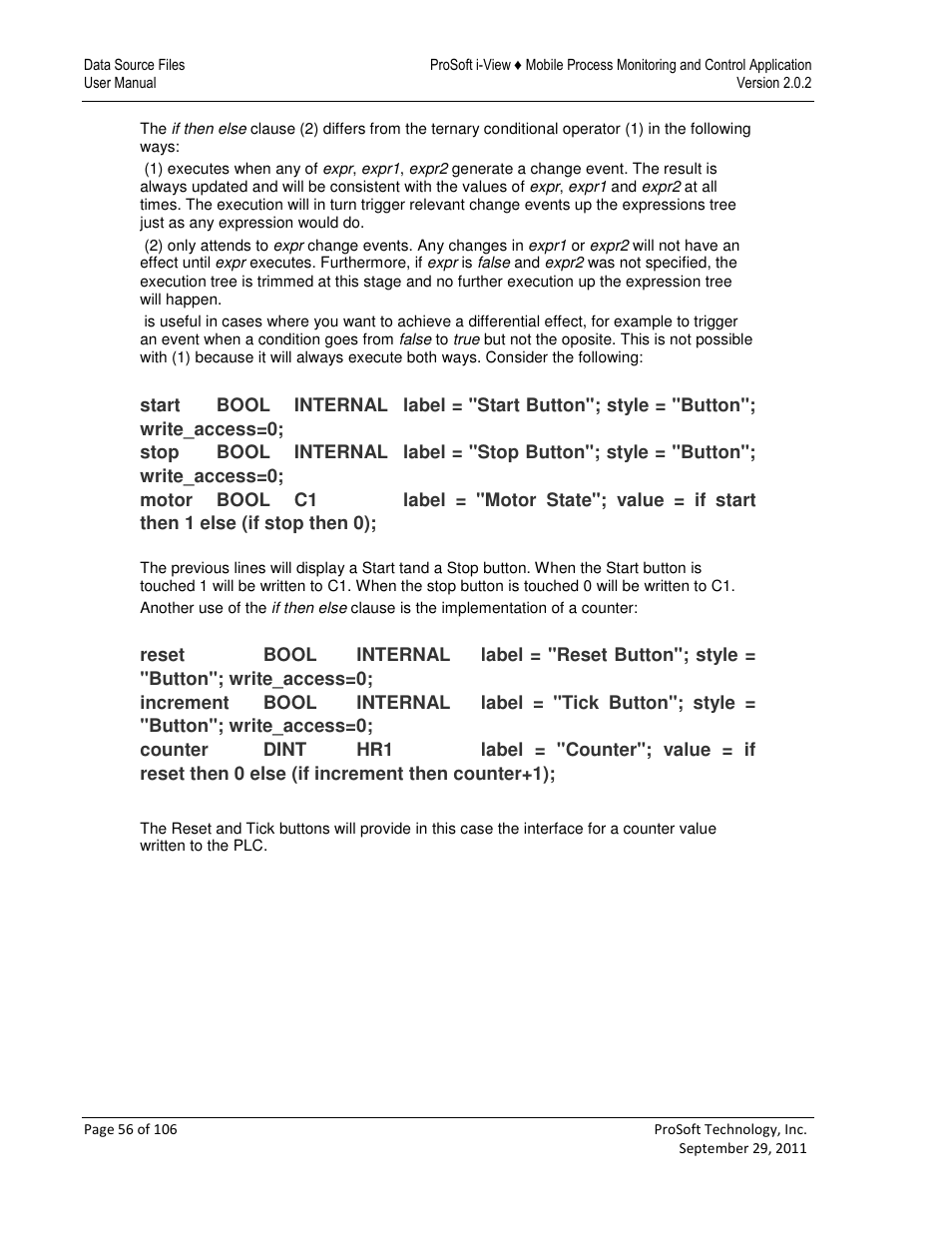 ProSoft Technology ProSoft i-View User Manual | Page 56 / 106