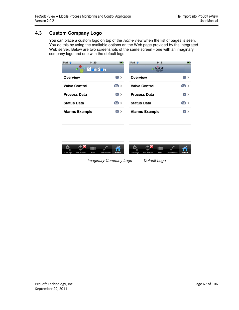 ProSoft Technology ProSoft i-View User Manual | Page 67 / 106