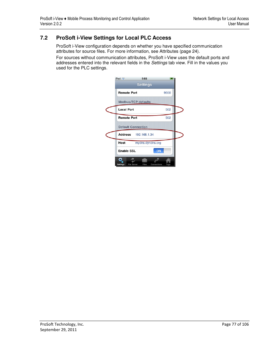 ProSoft Technology ProSoft i-View User Manual | Page 77 / 106